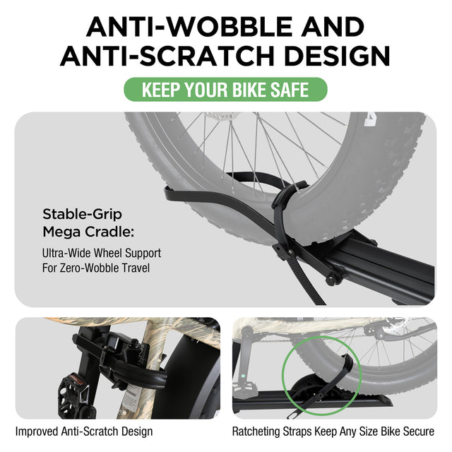Single Hitch E-Bike Rack, Lite Edition
