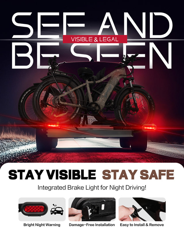 Bike Rack Brake Light  Kit