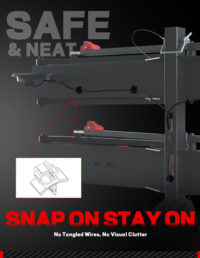 Bike Rack Brake Light  Kit (4186 Tire-Hold Rack)