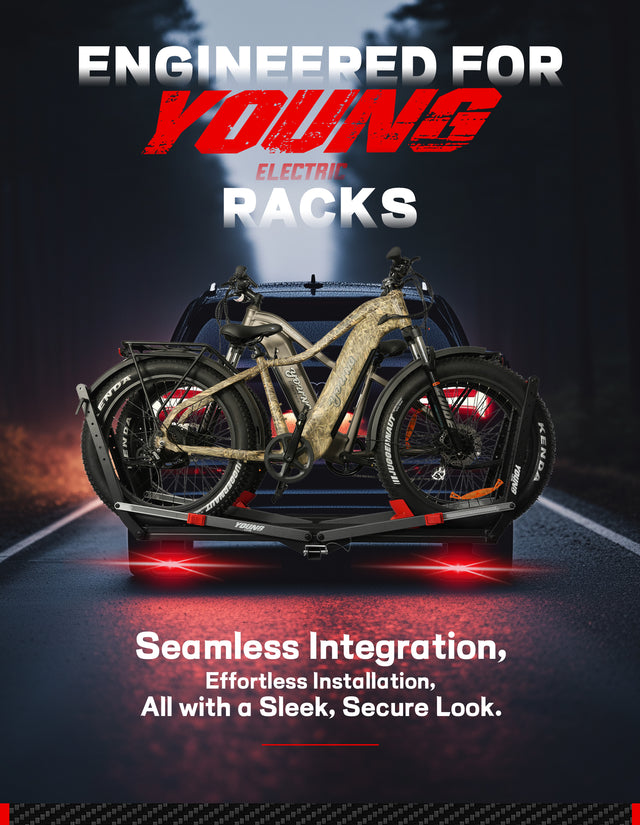 Bike Rack Brake Light  Kit (4186 Tire-Hold Rack)