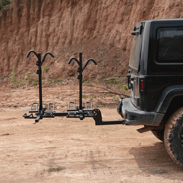 4-Bike Hitch Rack, Foldable and Tiltable