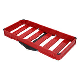 500 LBS Cargo Racks, Red Cargo Carrier, Fits 2'' Receiver