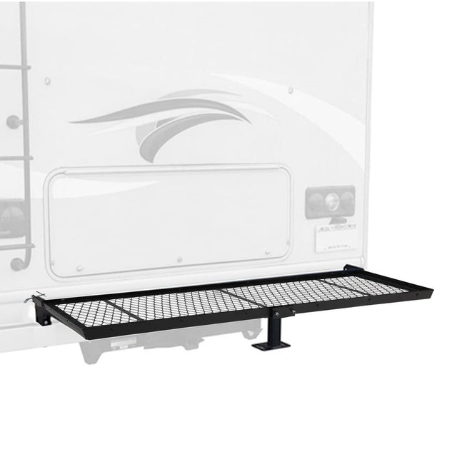 200 LB RV Bumper Rack, Cargo Carrier, for Bikes, Luggage, and Cargo