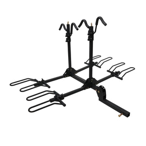 4-Bike Hitch Bike Rack, Folding Bike Carrier, 160 LBS Capacity, Fits 2" Receiver