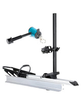 Single Hitch E-Bike Rack with Ramp, Foldable with Lock