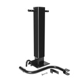 12000 LBS Weld-On Square Tube Trailer Jack with Handle, 54'' Lift Front Pin Side Wind, Rust Proof