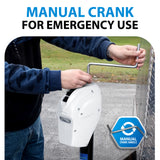 Manual Crank For Emergency Use