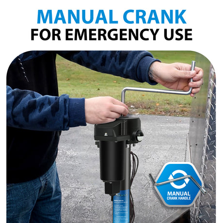 Manual Crank For Emergency Use