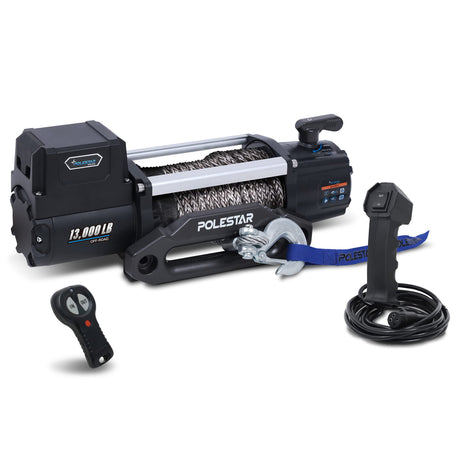 12V DC Electric Winch, 13000 LBS Load Capacity, for SUV Trailer Offroad