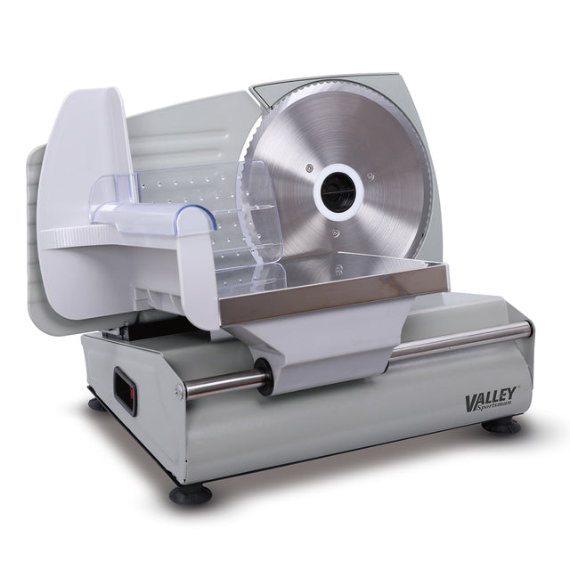 180W 1/4 HP Electric Meat Slicer for home, for Meat Cheese Bread