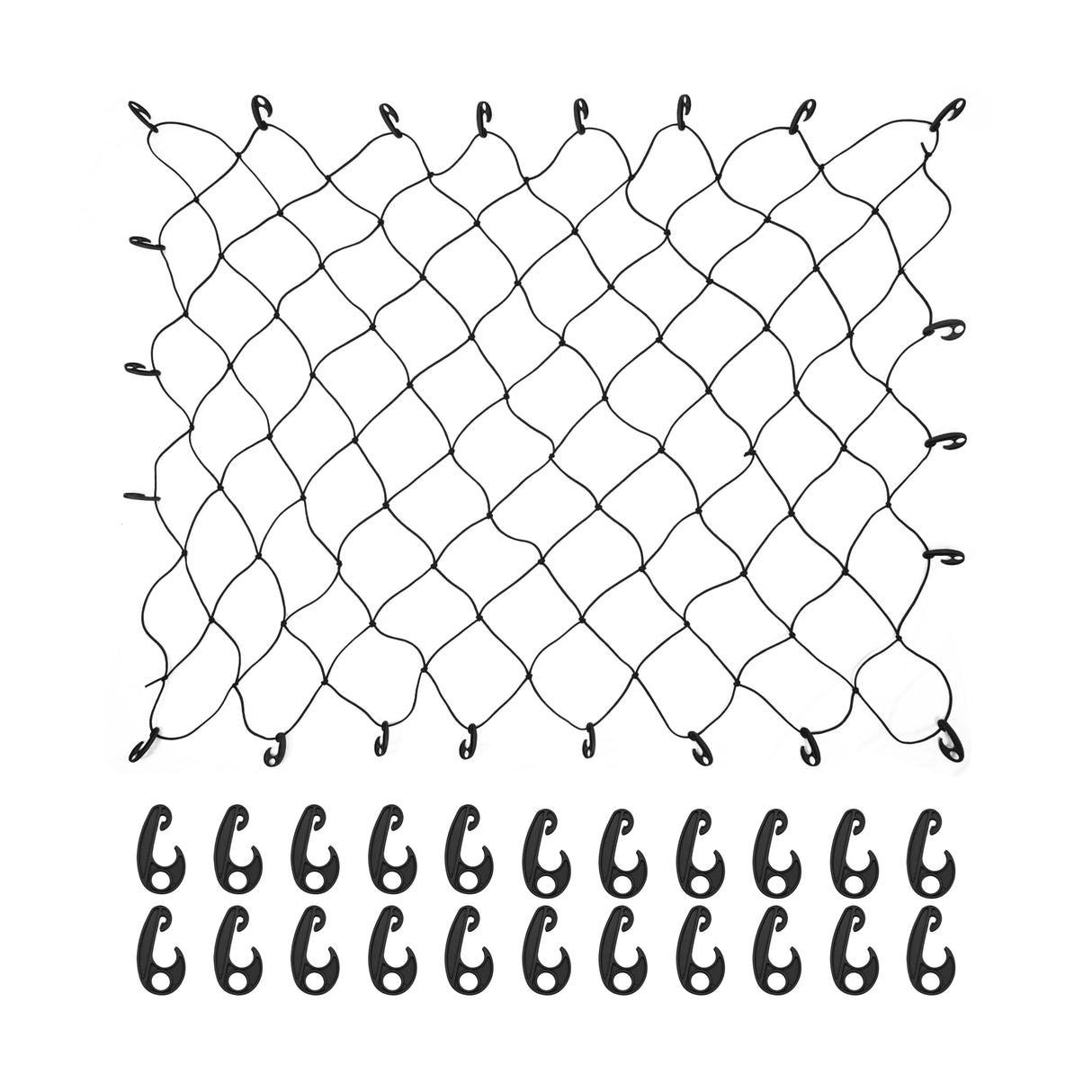 Bungee Truck Net (78" x 60" with 22 Hooks)