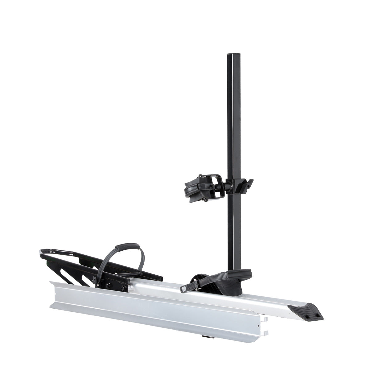 Single Hitch E-Bike Rack with Ramp, Foldable