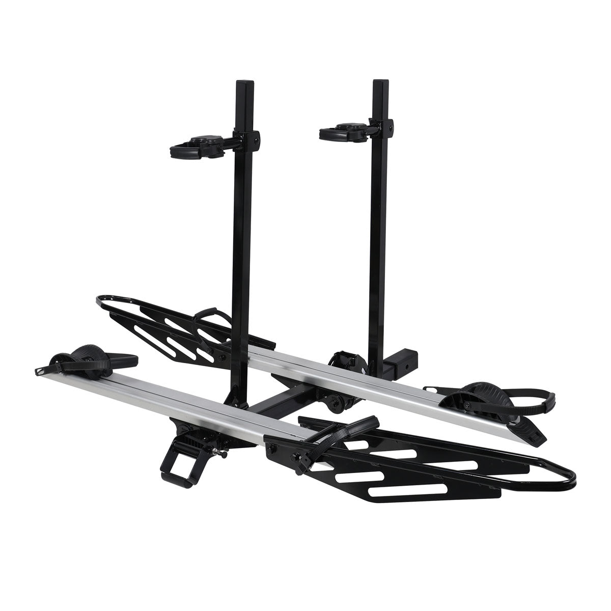 2-Bike E-bike Hitch Rack, EZ-FOLD Fat Tire Electric Bike Carrier