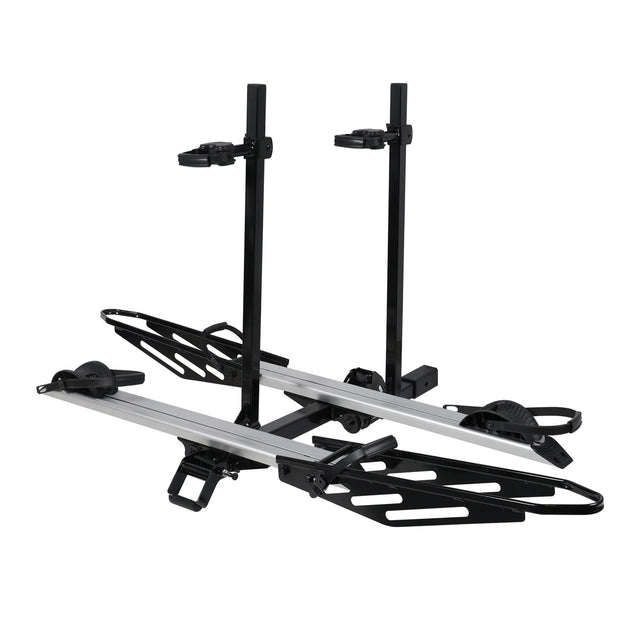 2-Bike Rack Without Ramp, EZ-FOLD Bike Carrier, 200 LBS Capacity, Fits 2'' Receiver