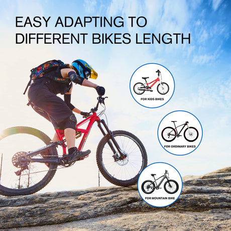 Easy adapting to different bike length