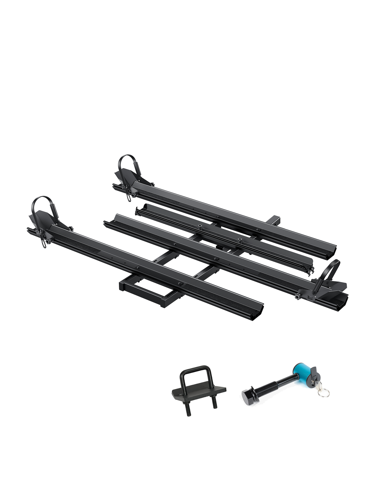 Etrike Hitch Rack — 200lbs Capacity, 2" Receiver, Adjustable Carrier for Adult Electric, Fat Tire & Folding Tricycles, Fits Cars, SUVs, Trucks & RVs