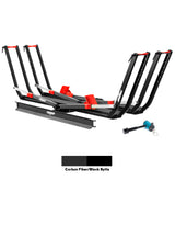 200lbs Capacity Tire-Clamp E-bike Rack with Ramp