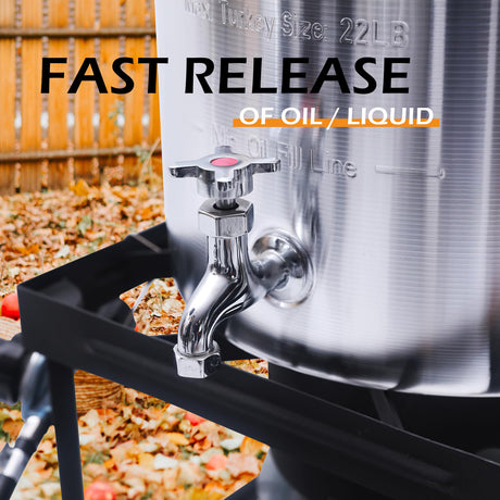 Fast Release Of Oil / Liquid