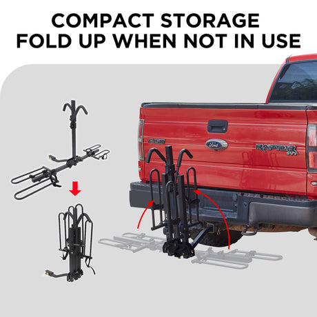 Compact Storage Fold Up When Not In Use