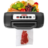 Vacuum Sealer, Auto and Manual Operation, Sealing bag up to 12'', includes 110 Vacuum Bags