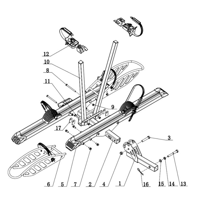 Bike Rack Parts