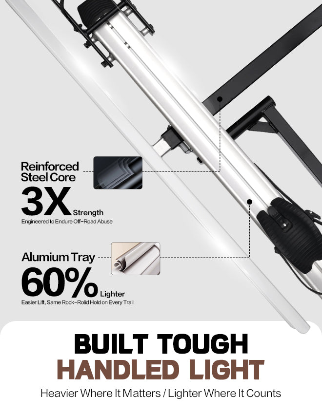 Single Hitch E-Bike Rack with Ramp