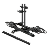 2-Bike Hitch E-Bike Rack, Easy Fold and Tilt, Heavy Duty with Ramp