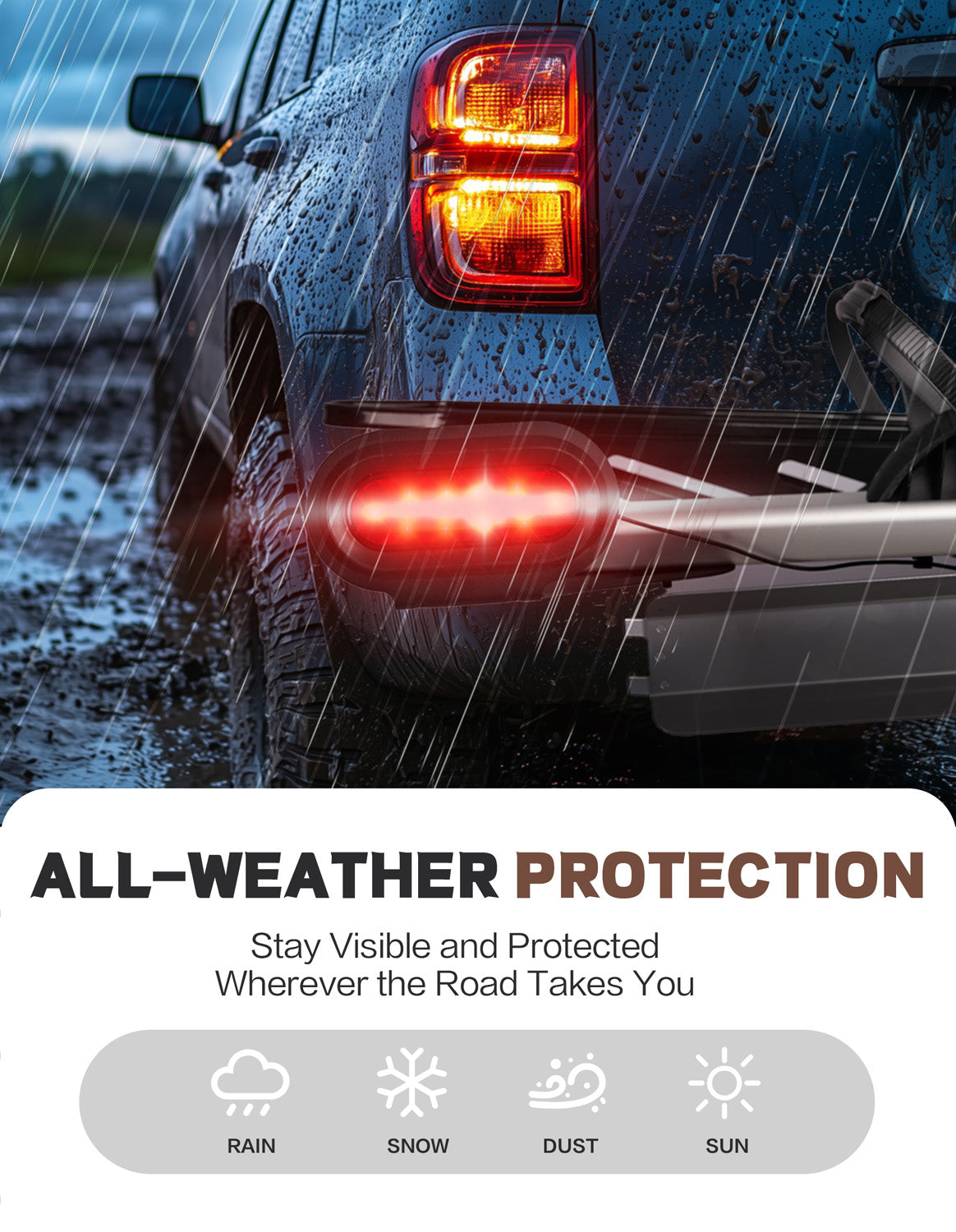 Bike Rack Brake Light  Kit