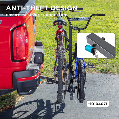 1/2"-13 Hitch Receiver Locking Pin for Bike Racks | Anti-Theft Security Lock