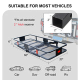 Heavy-Duty Foldable Cargo Carrier, Storage Solution - Supports Up to 500lbs, Durable, Multi-Functional, Compact, and Easy to Maintain