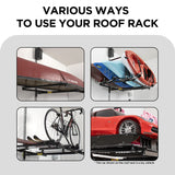 Heavy-Duty Roof Rack Combo for Lifts, 200 lbs Capacity, Easy Assembly