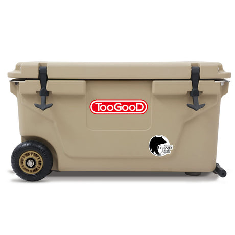 Portable Wheeled Cooler, Commercial Grade Thick Insulation, Freezer Style Lid Gasket to Optimize Ice Retention