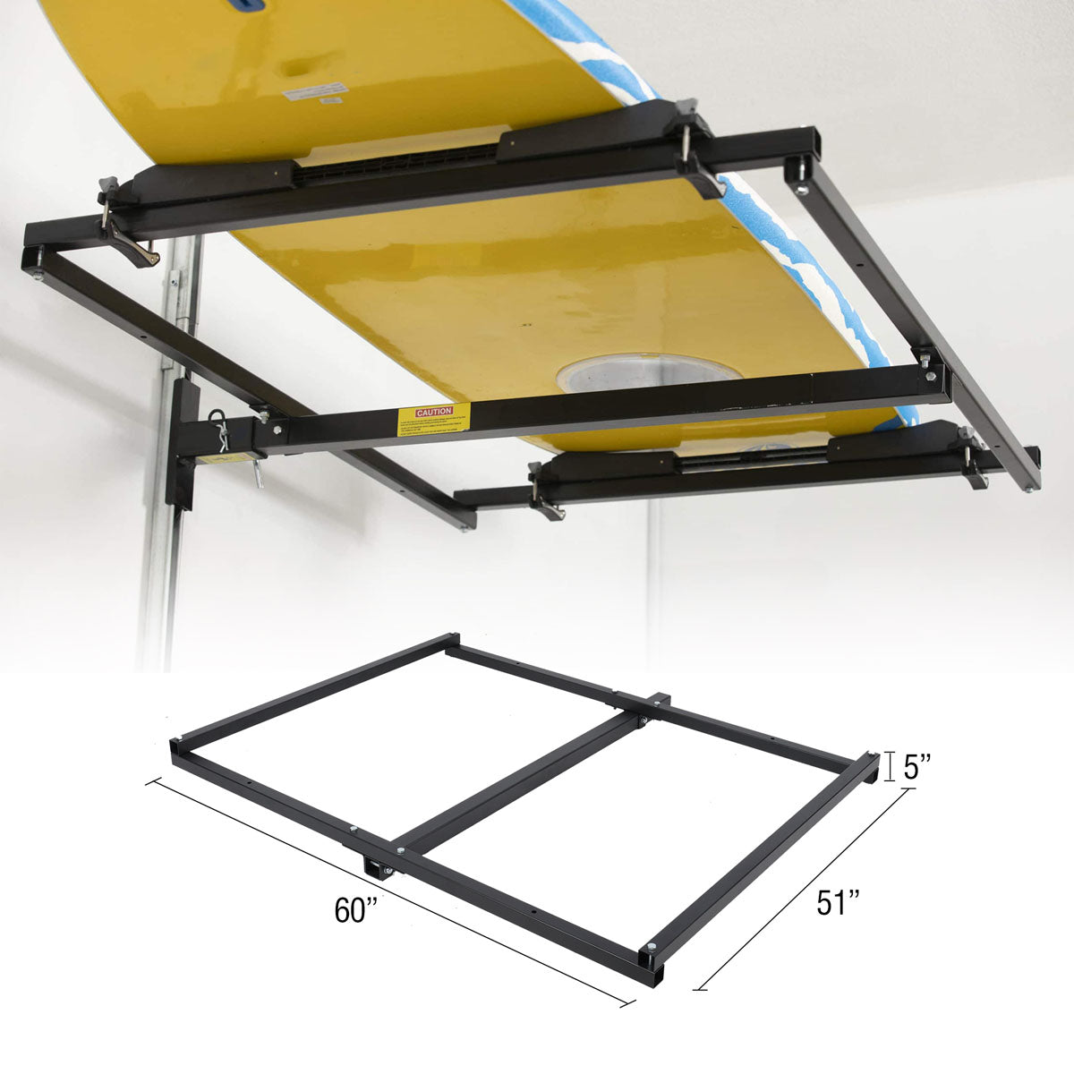 Heavy-Duty Roof Rack Combo for Lifts, 200 lbs Capacity, Easy Assembly