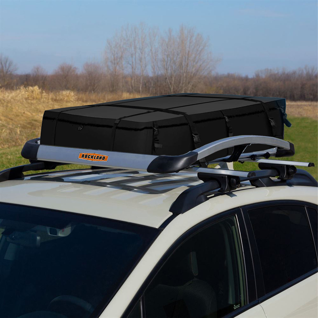 200 LBS Roof Rack, Aluminum Rooftop Cargo Basket, Universal Fit for SUVs and Trucks