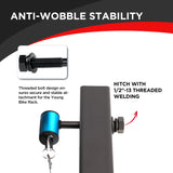 1/2"-13 Hitch Receiver Locking Pin for Bike Racks | Anti-Theft Security Lock