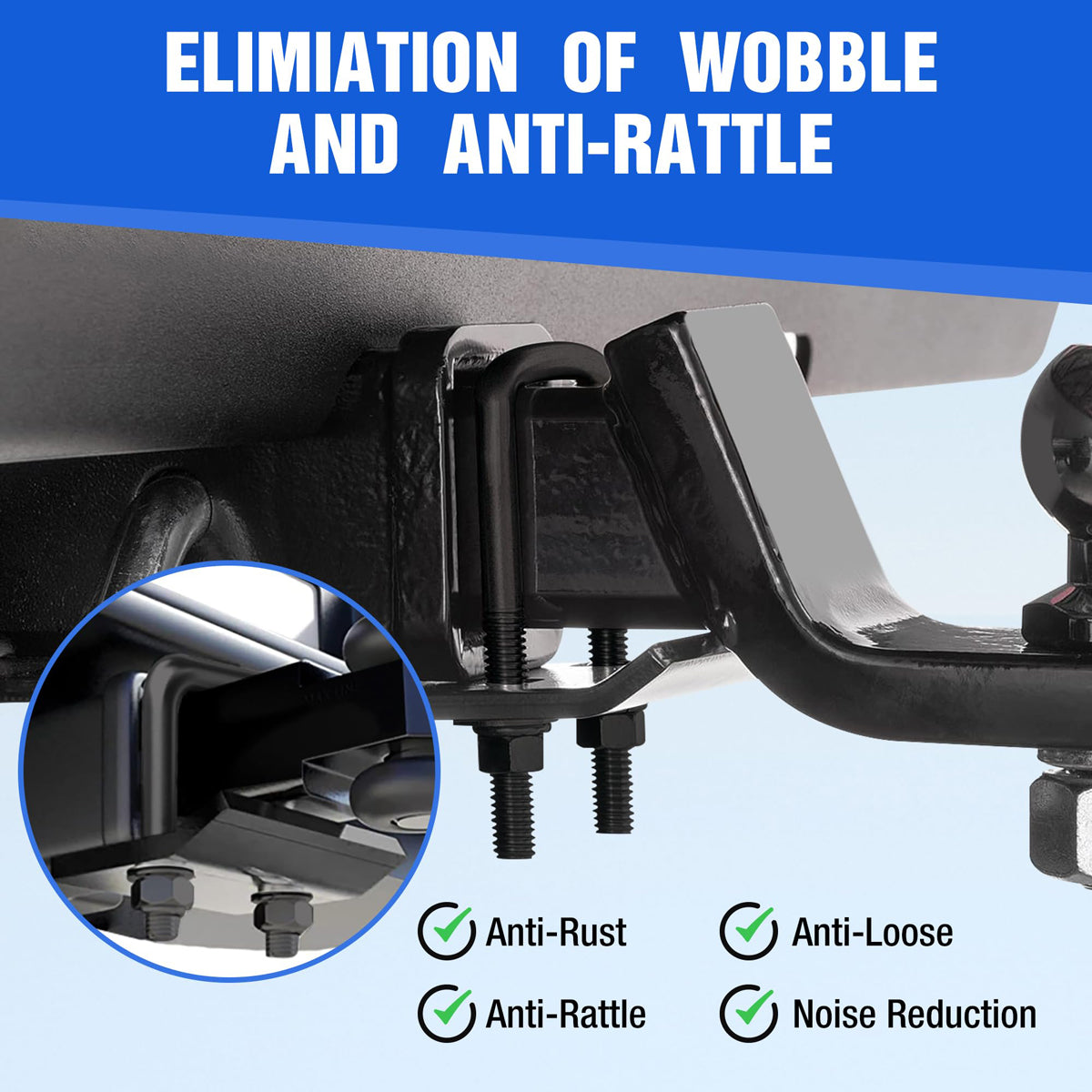 Elimination Of Wobble And Anti-Rattle