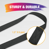 4PCS Tie Down Straps, Heavy Duty Lashing Straps with Adjustable Cam Buckle for Cargo Carrying