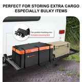 200 LB RV Bumper Rack with Mounting Kits, Cargo Carrier for Bikes and Luggage