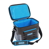 24 Can Portable Soft Cooler, Leakproof Zipper, Leeps Cold up to 72 Hours