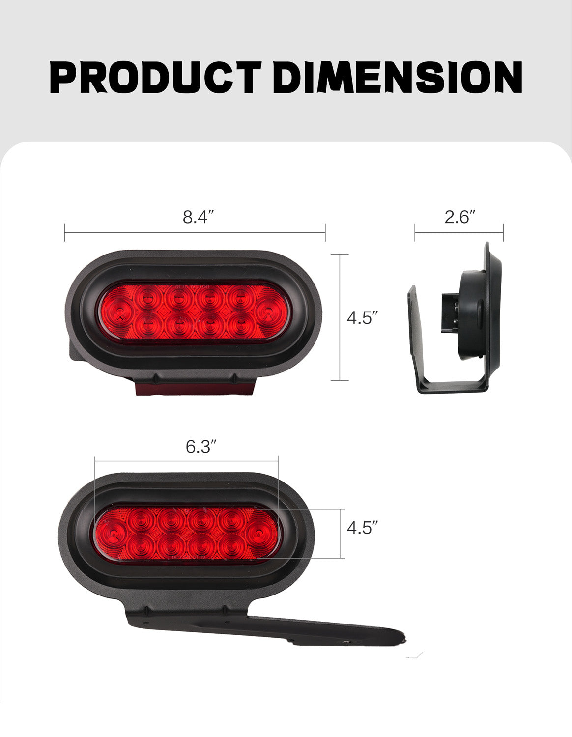 Bike Rack Brake Light  Kit
