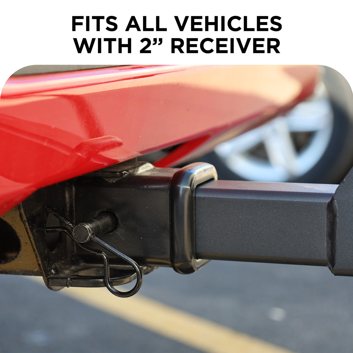 2-Bike Hitch E-Bike Rack, Easy Fold and Tilt