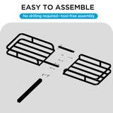 500 LBS Hitch Cargo Carrier, Heavy Duty Steel  Cargo Basket, Fits 2" Receivers,  53.5" x 19.5" x 4", Heat-Resistant, Durable, Easy Assembly
