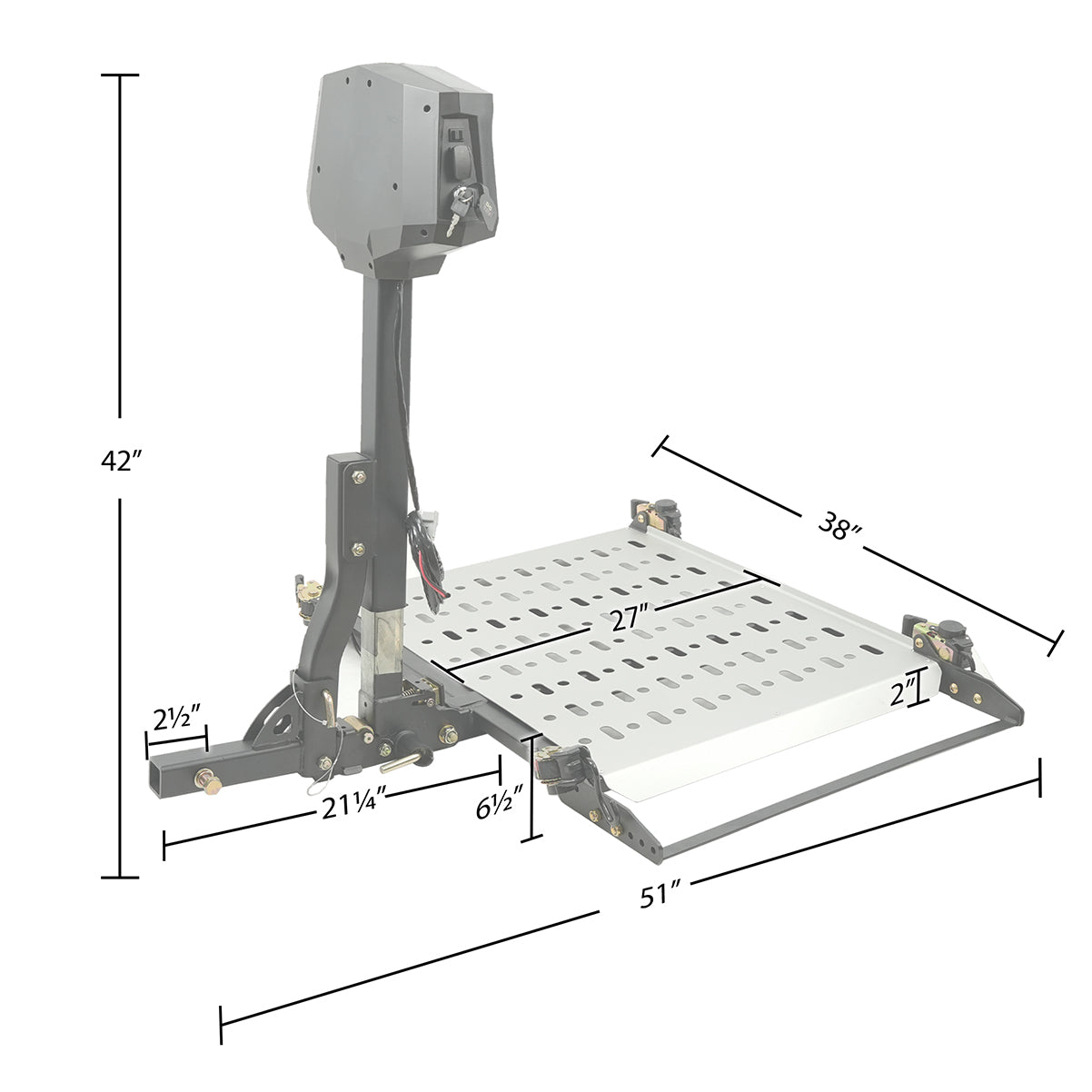 Electric Power Chair and Scooter Lift and Carrier