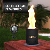 Easy To Light In Minutes