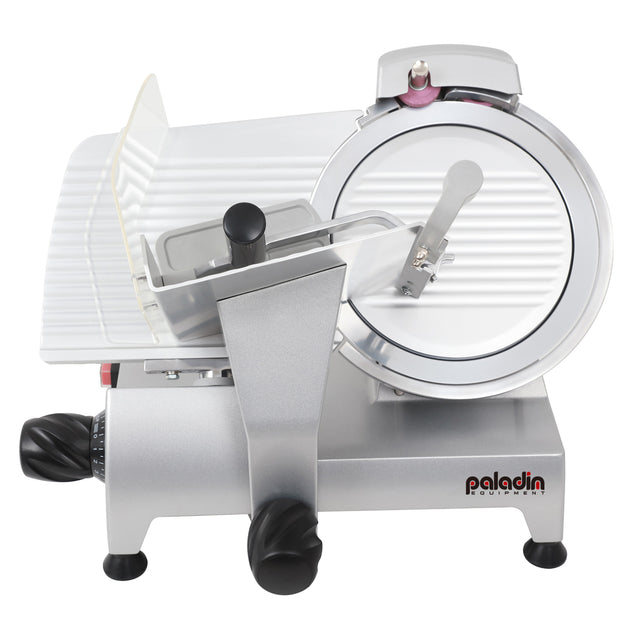 12" 1/3 HP Manual Meat Slicer, Gravity Feed, 8.1" Cutting Capacity Width