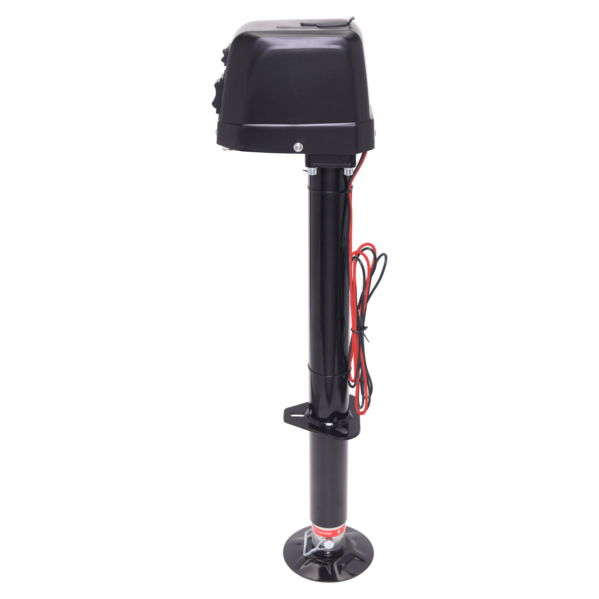3500 LBS Electric Trailer Jack, 12 Volt Power A-Frame Tongue Jack, with Drop Leg and Waterproof Cover, 22.5'' Lift