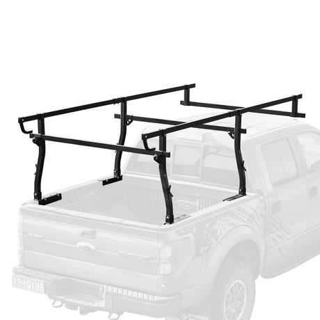 Full Size Truck Ladder Rack, 1000 LBS Capacity, 45'' to 66'' Width Range