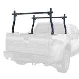 Universal Steel Pickup Truck Ladder Rack, 1000 LBS Capacity, Two-bar Set