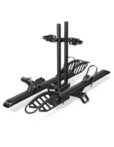 2-Bike Hitch E-Bike Rack, Easy Fold and Tilt, Heavy Duty